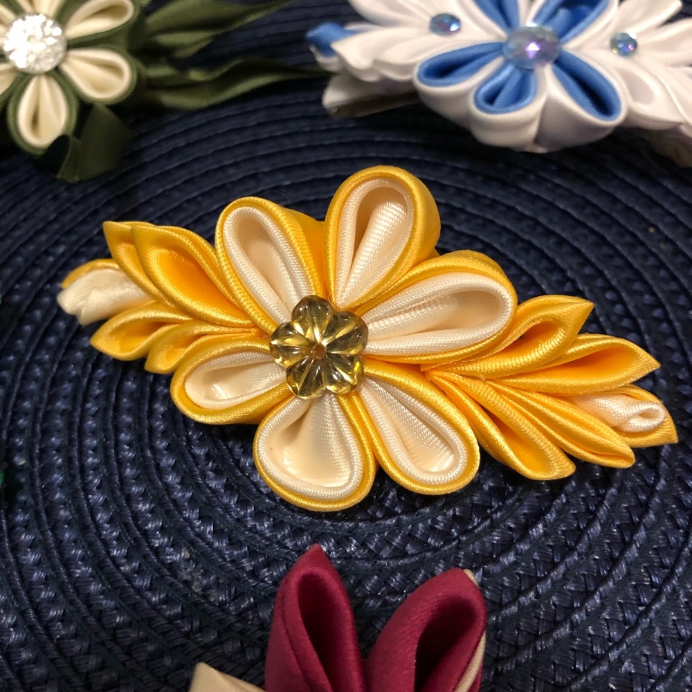 1 of 1 Custom made decorative Hair Clips 🌺